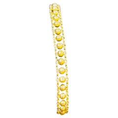 22 Karat Yellow Gold 7.7 Gm Link Bracelet Unisex
