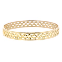 22 Karat Yellow Gold Bangle Bracelet