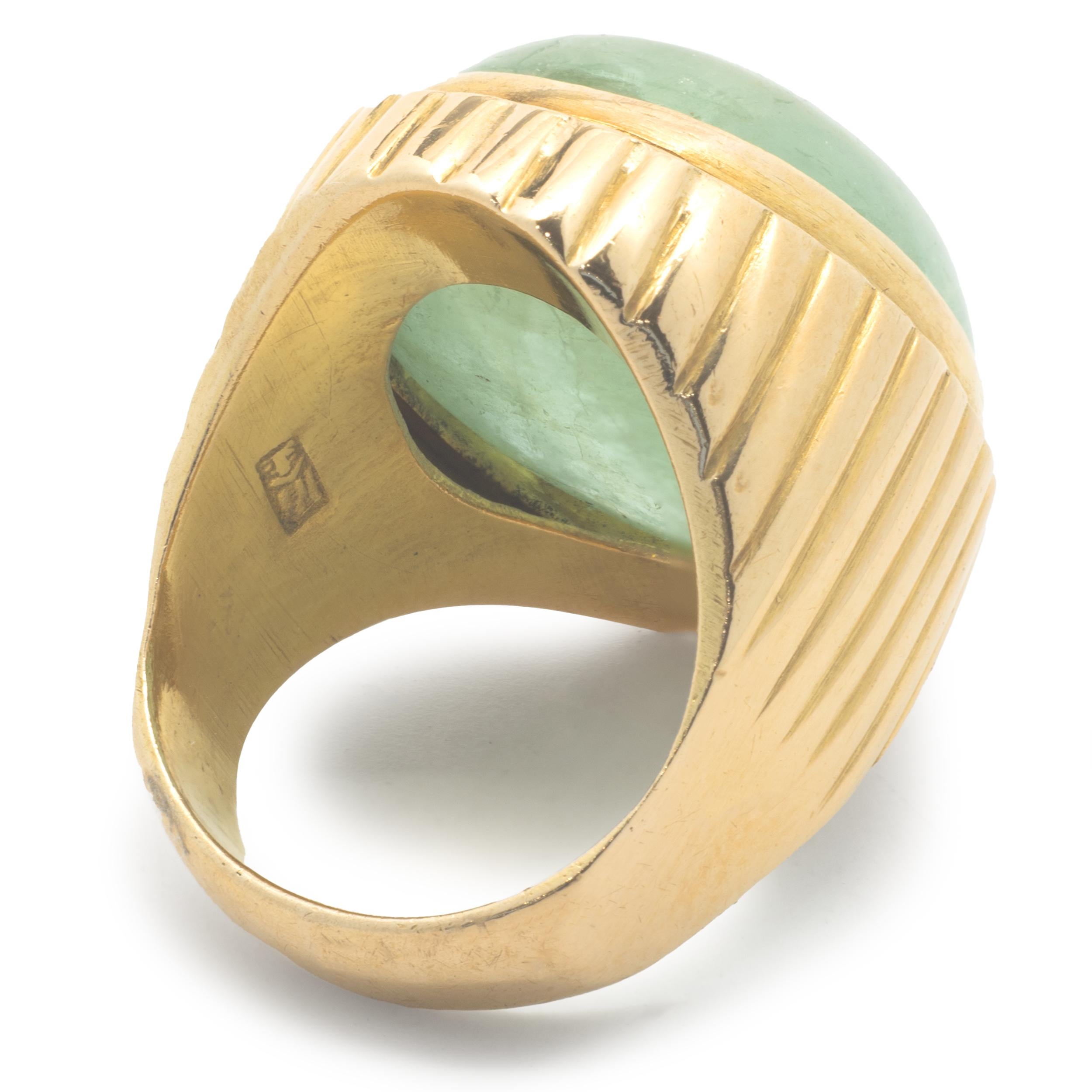 22 carat emerald ring