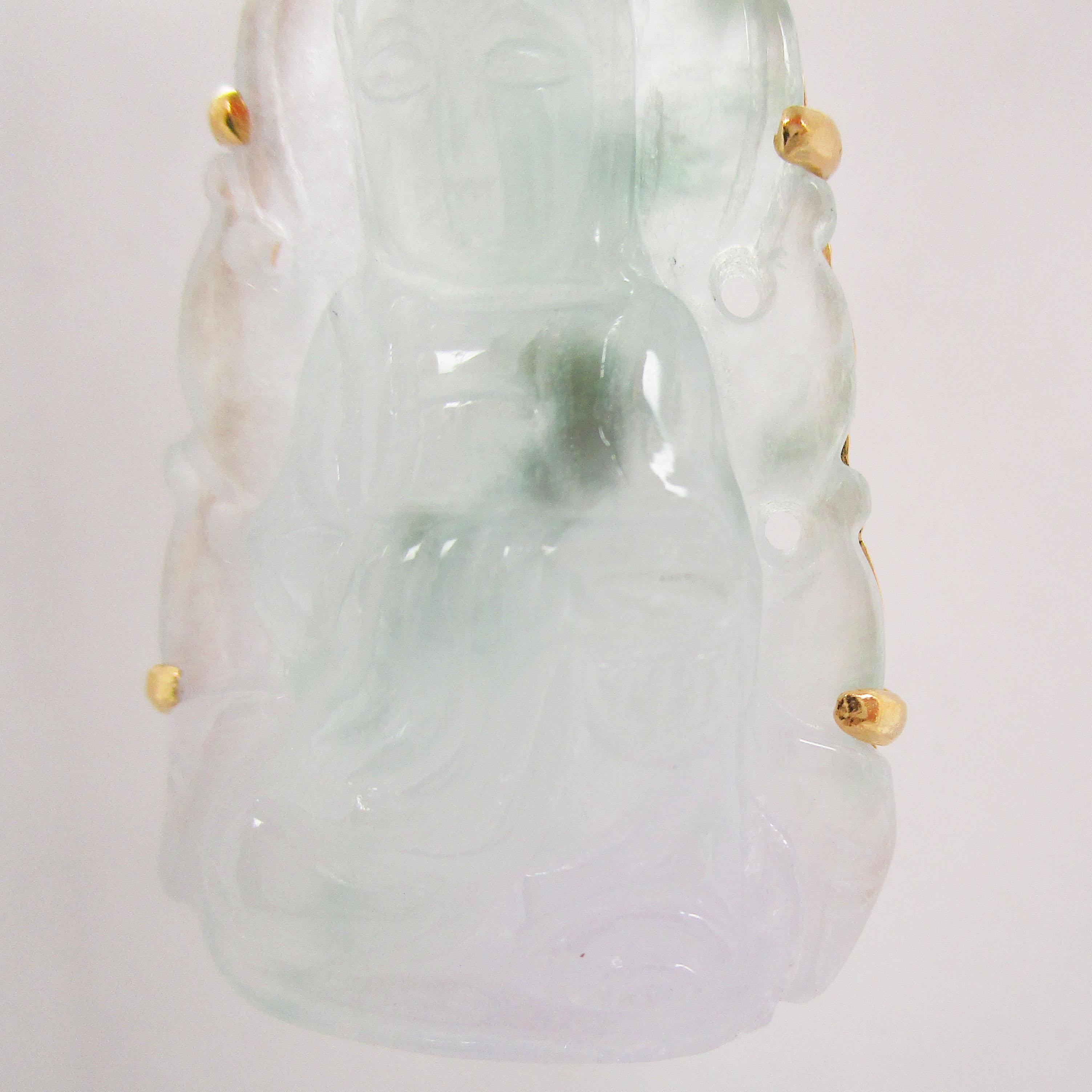 buddha jade pendant