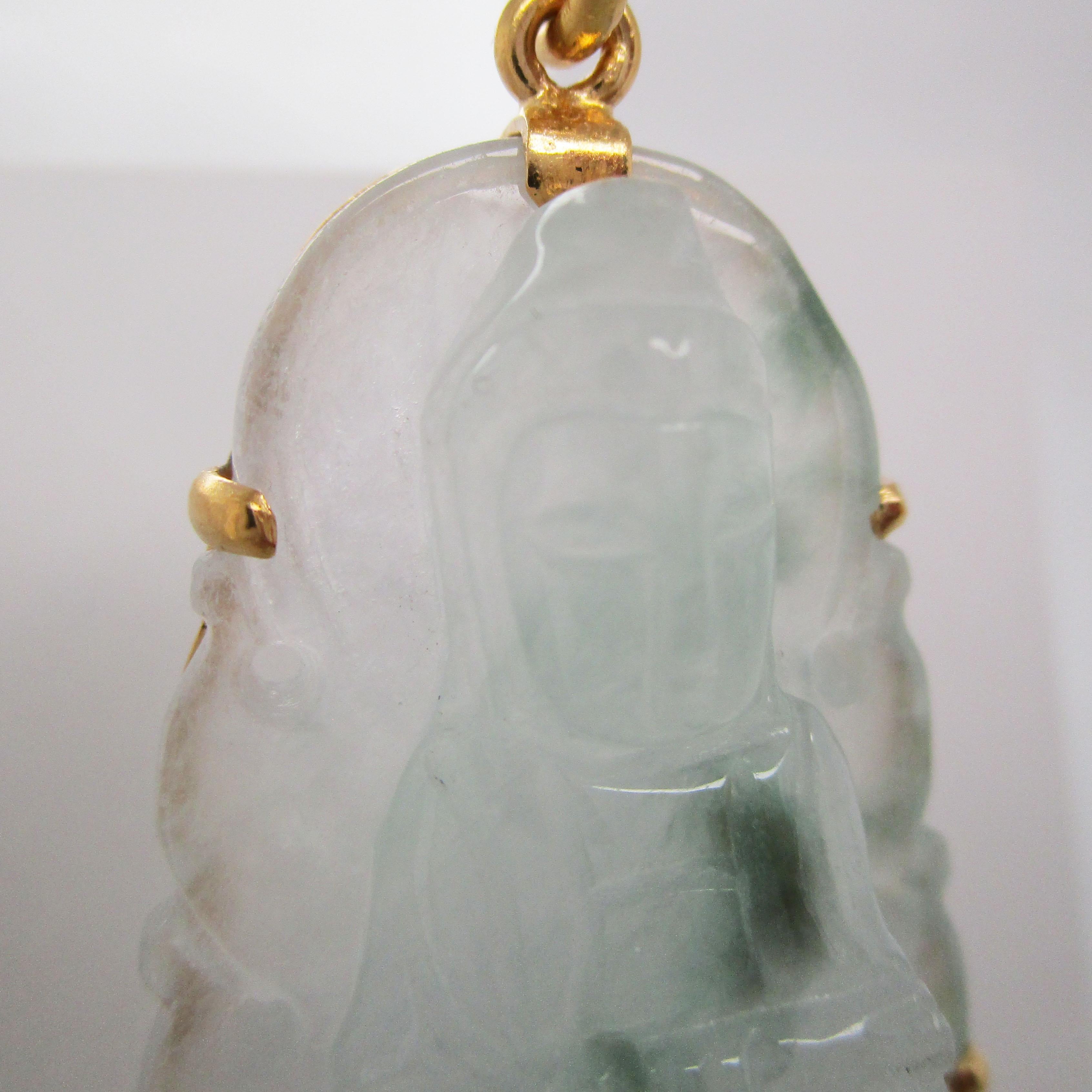 jade buddah pendant