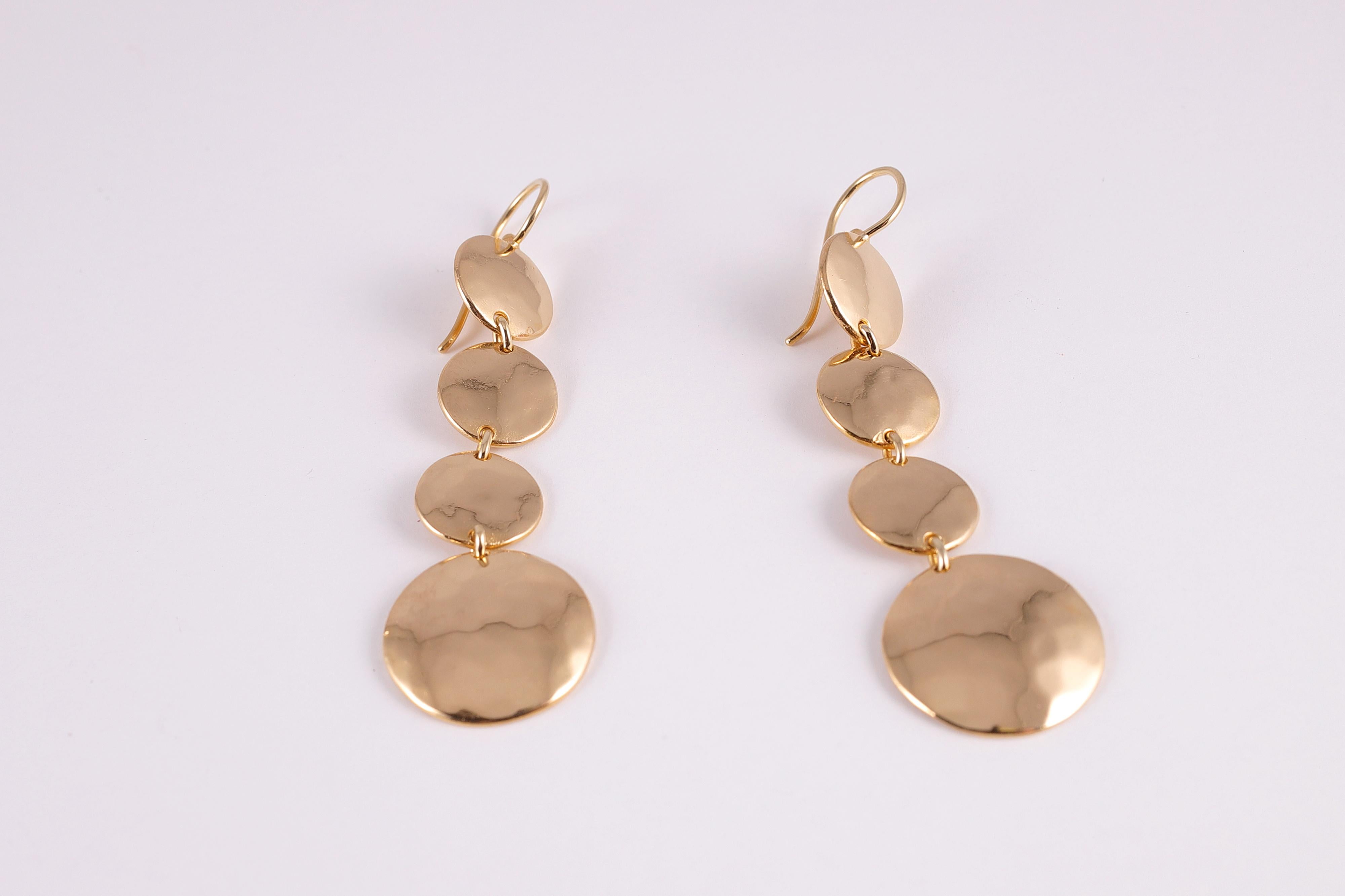 22 Karat Yellow Gold Earrings 2