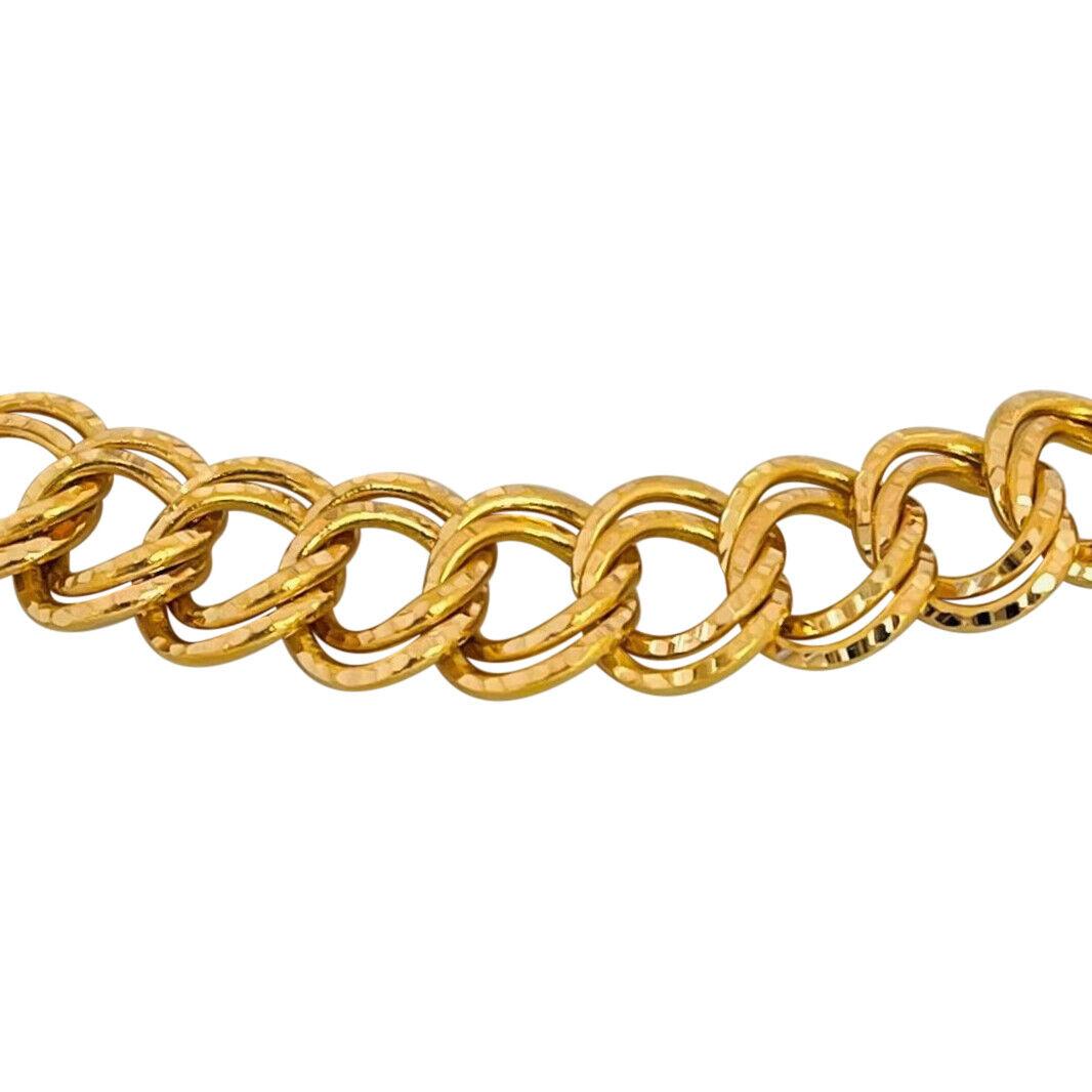types of gold link necklaces