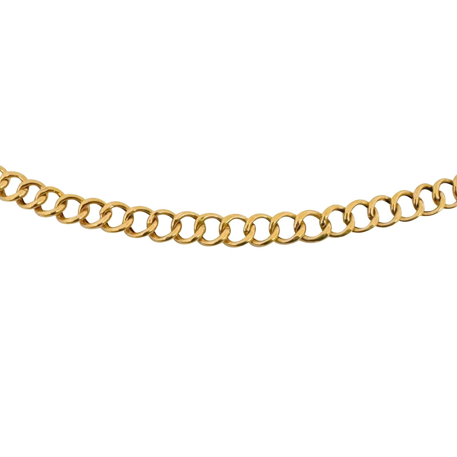 hollow curb chain
