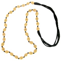 22 karat Yellow Gold Rope Necklace