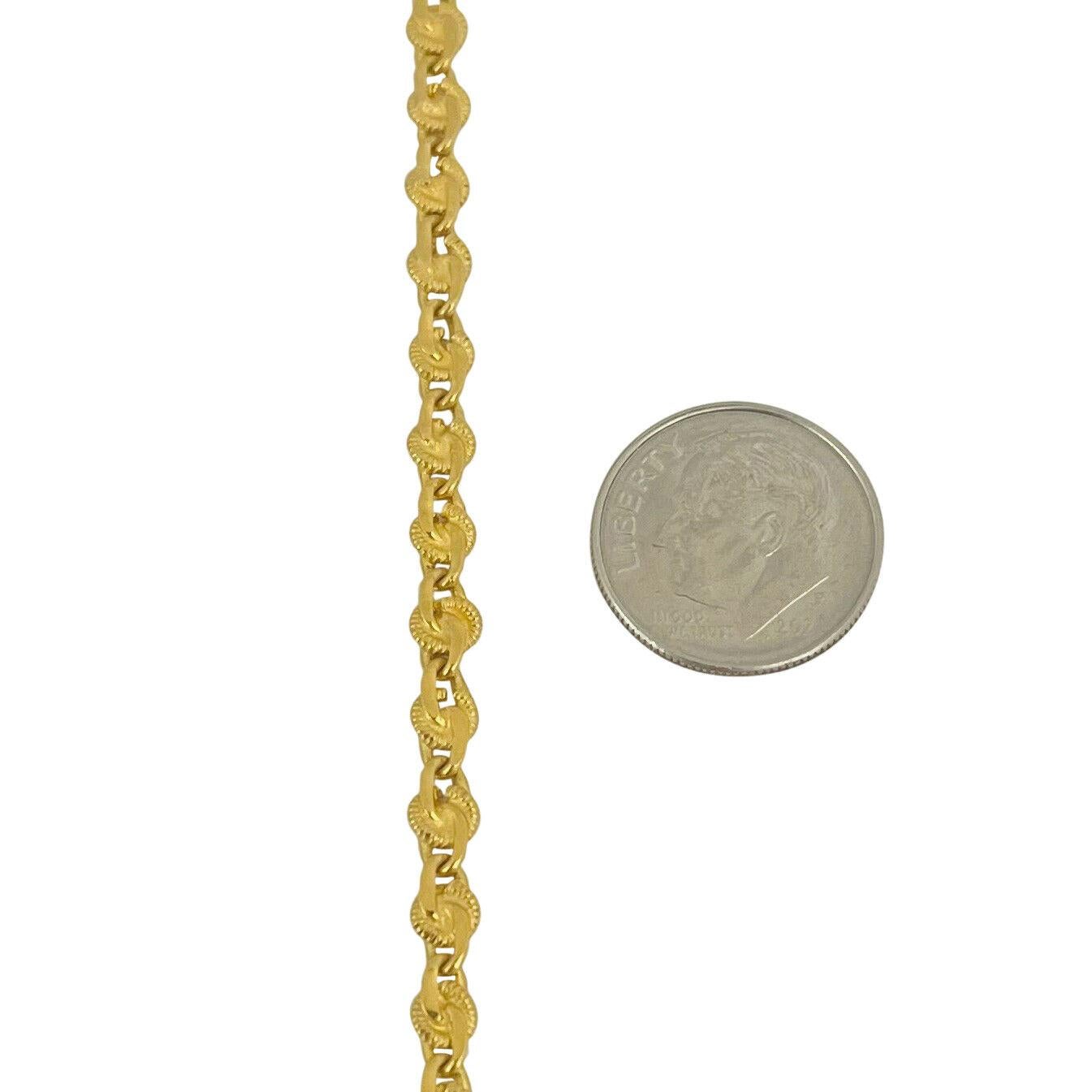 gold chain spiral