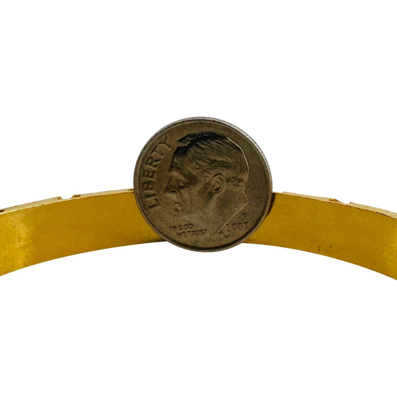 22 Karat Gelbgold Massiv-Damen-Armreif mit Fancy-Perlen im Zustand „Gut“ in Guilford, CT