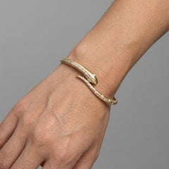 22 Luxe Diamond 14K (or 18k upon request) Yellow Gold Bangle Bracelet