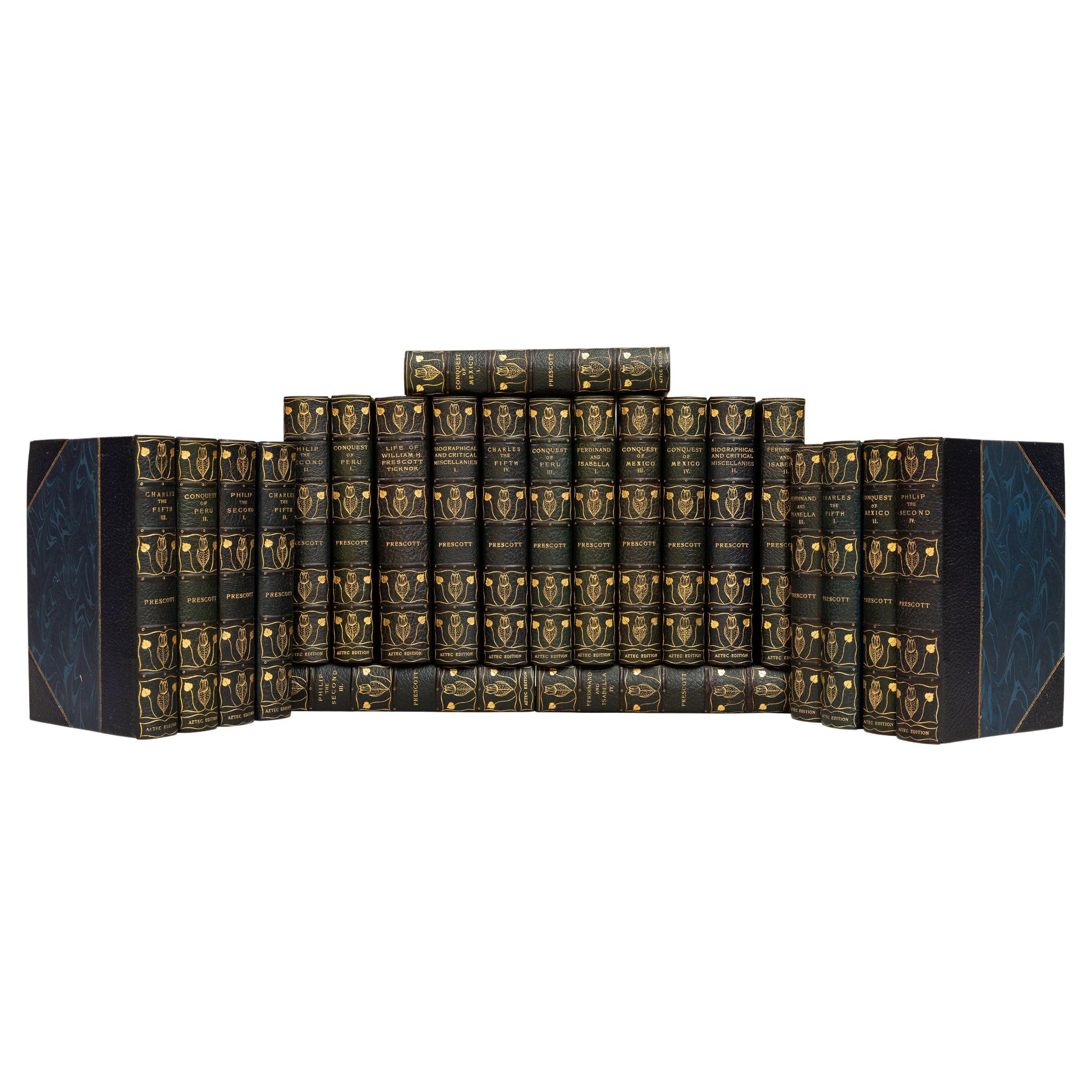 22 Volumes. William H. Prescott, The Works of William H. Prescott