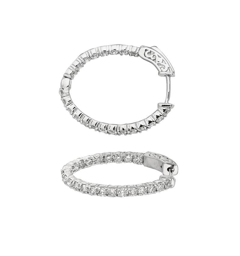 2.20 Carat Natural Diamond Oval Hoop Earrings G SI 14K White Gold

100% Natural, Not Enhanced in any way Round Cut Diamond Earrings
2.20CT
G-H
SI
14K White Gold, 5.80 Grams, Prong
1 1/8 inch in height, 1/10 inch in width, 7/8 inch from front to