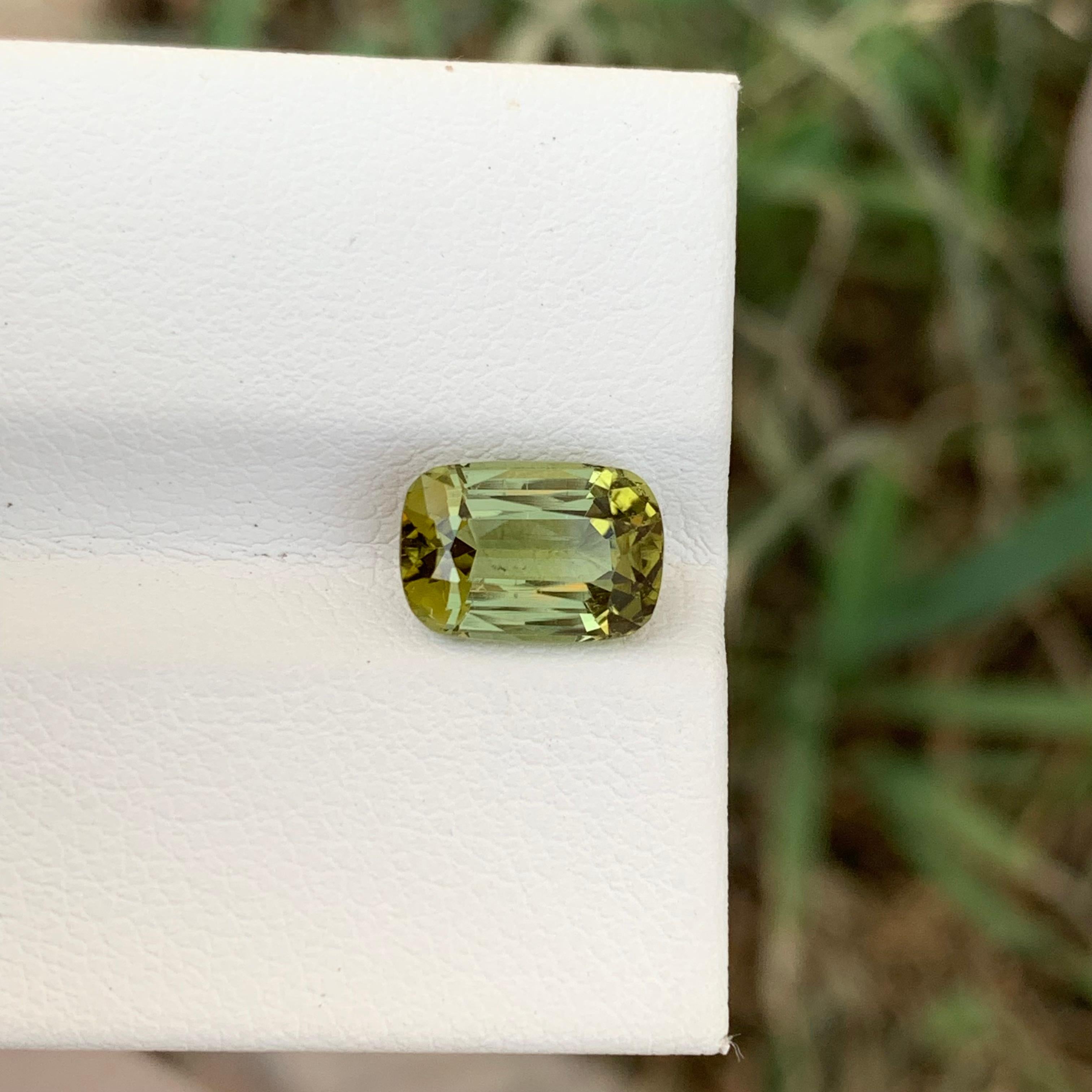 Tourmaline africaine naturelle en forme de coussin de 2.20 carats pour bijoux en vente 1