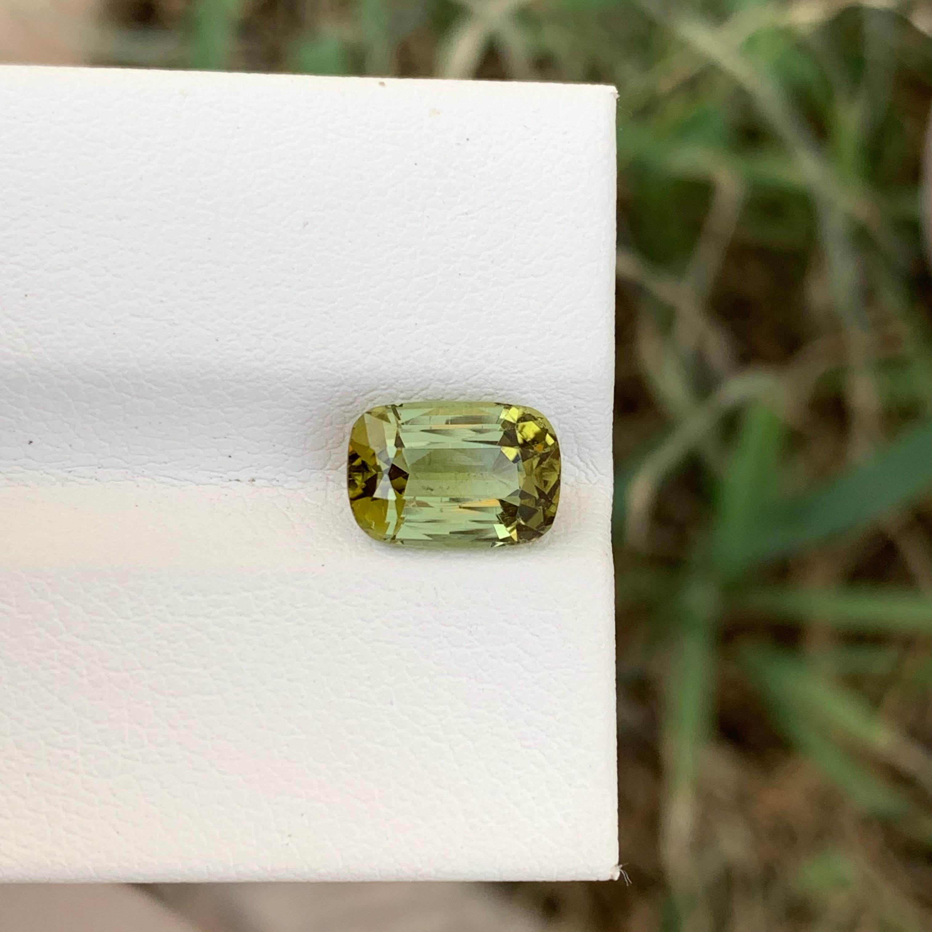 Tourmaline africaine naturelle en forme de coussin de 2.20 carats pour bijoux en vente 2