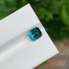 2.20 Carat Natural Loose Bi Colour Tourmaline Cushion Shape Gem From Afghanistan