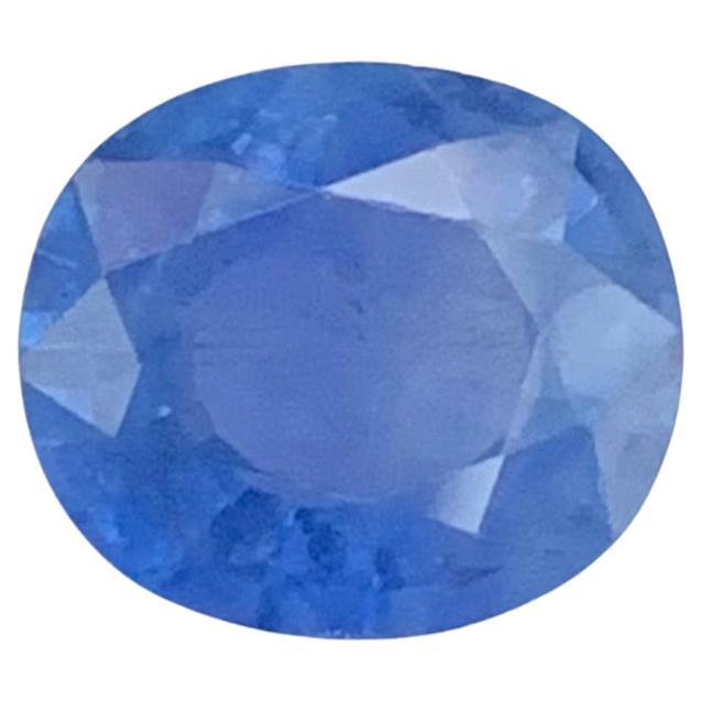 Zaffiro blu sciolto naturale da 2,20 carati proveniente da una miniera dello Sri Lanka in vendita