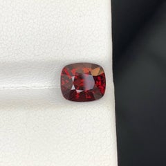 2.20 Carat Natural Loose Deep Red Burmese Spinel Fancy Cushion Cut Gemstone