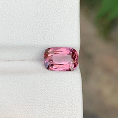 2.20 Carat Natural Loose Hot Pink Spinel Stone Cushion Cut Afghan Gemstone