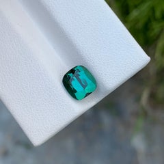 2.20 Carat Natural Loose Lagoon Tourmaline Cushion Shape From Afghanistan