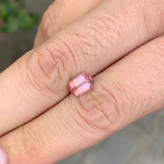 2.20 Carat Natural Loose Light Pink Tourmaline Cushion Shape Gem