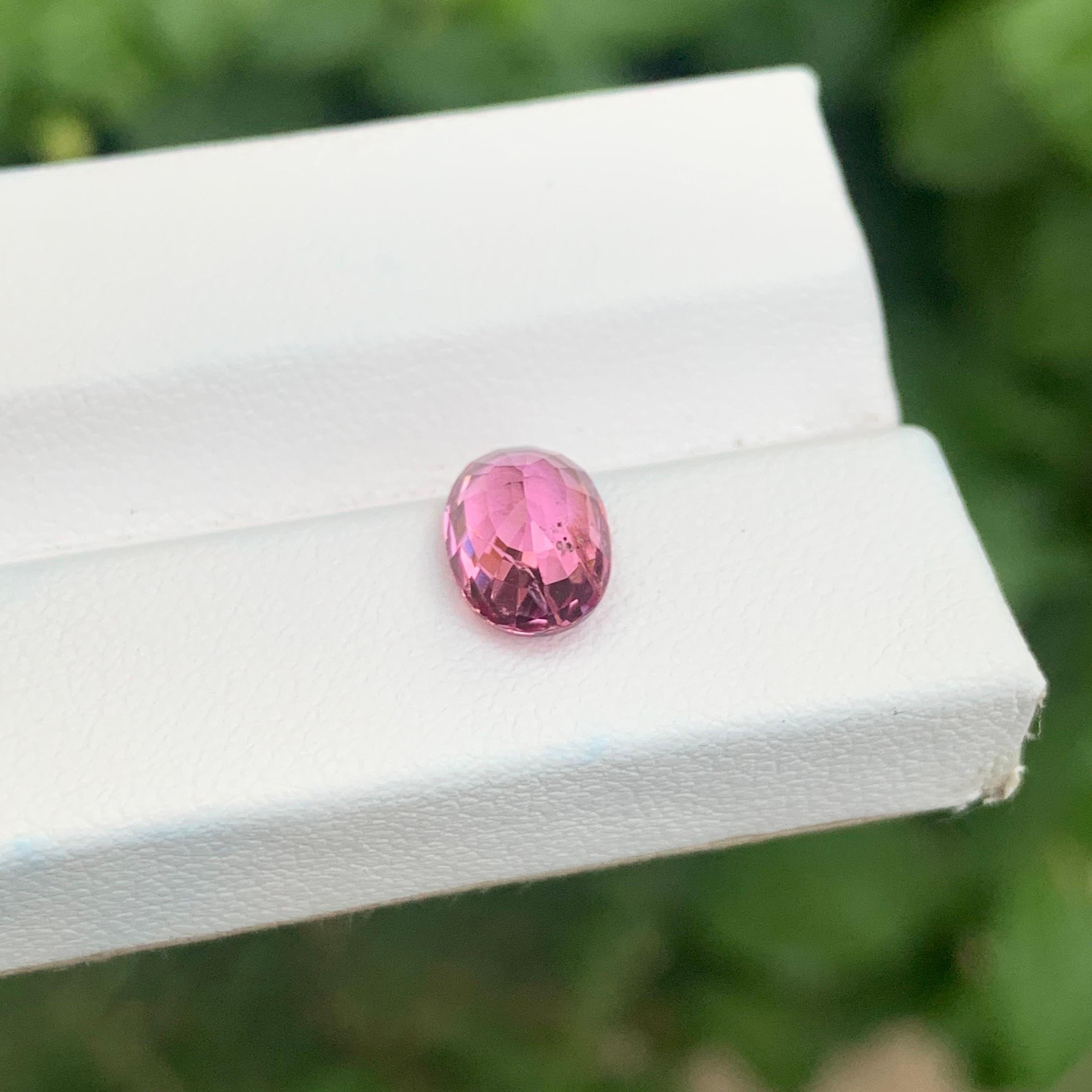 2.20 Carat Natural Loose Pink Spinel Oval Shape Tanzanian’s Gemstone For Sale 4