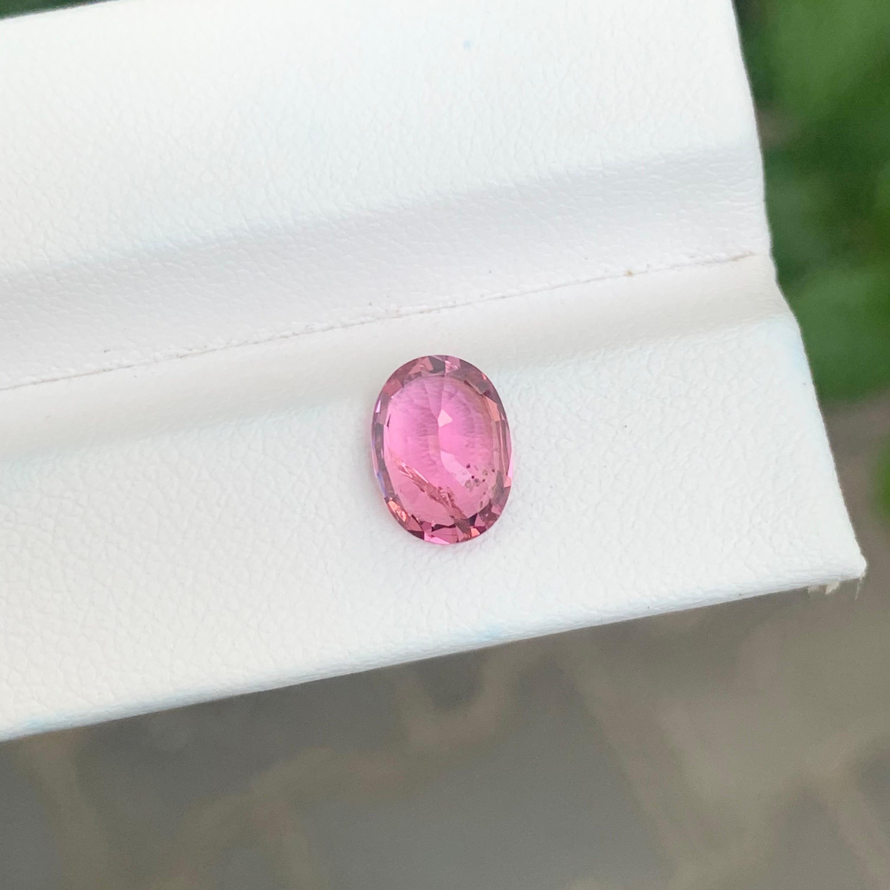 2.20 Carat Natural Loose Pink Spinel Oval Shape Tanzanian’s Gemstone For Sale 2