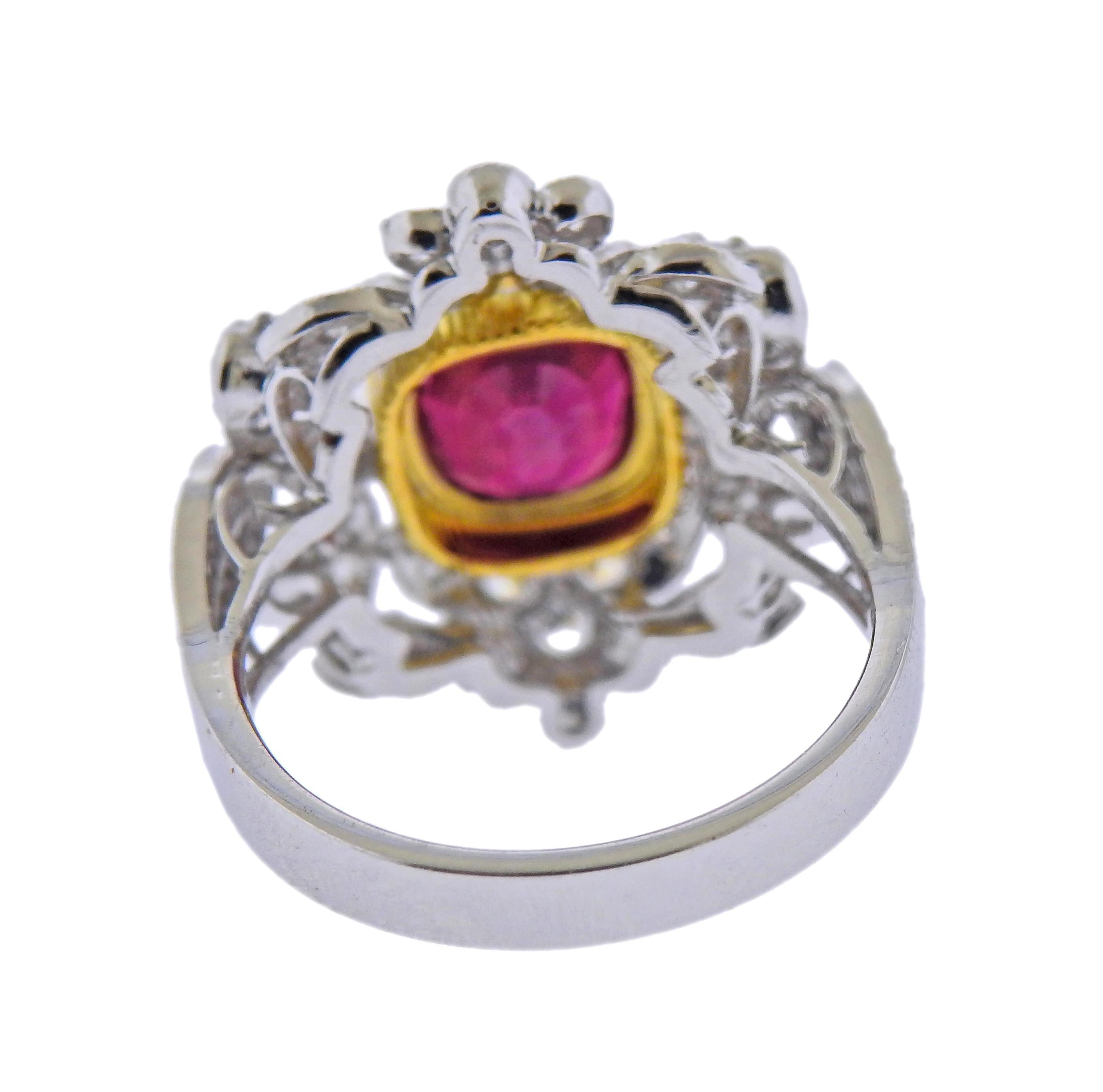 8 carat ruby ring