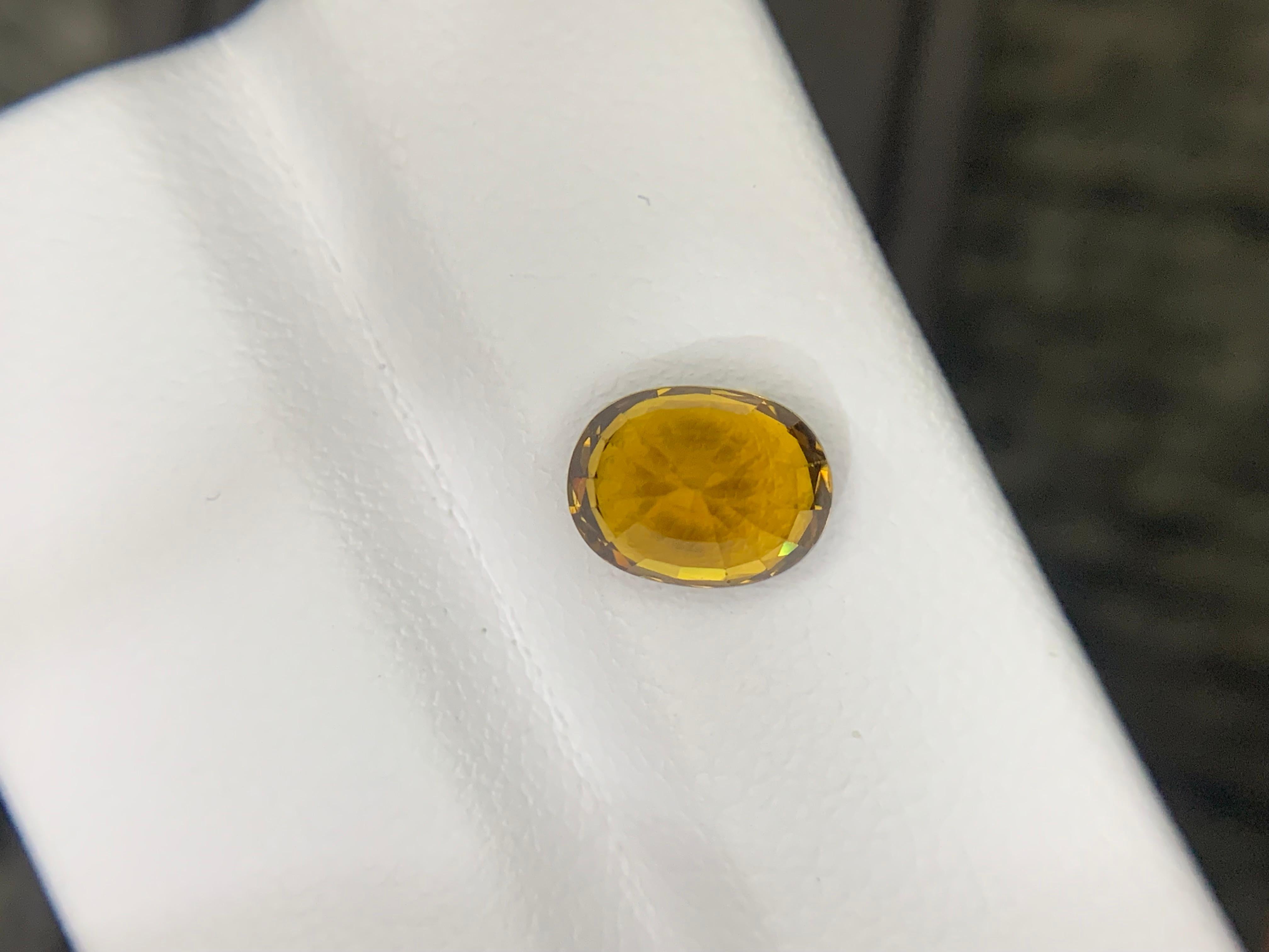 da uomo o donna 2,20 Carati di Granato del Mali sfuso, pietra naturale dal taglio ovale in vendita