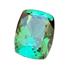 2.20 Carats Natural Bluish Green Tourmaline from Afghanistan for Jewellery
