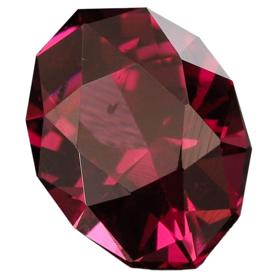 2,20 Karat natürlicher Malawi Loser Granat Rosa Granat Halskette Granat Ring 