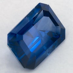 2.20 Ct Blue Sapphire Octagon Loose Gemstone