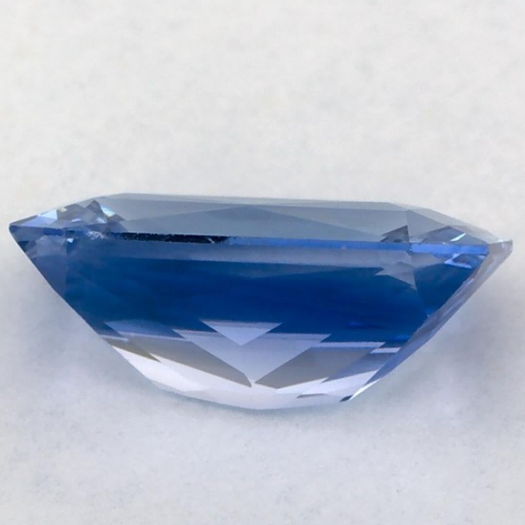 2.20 Ct Blue Sapphire Octagon Loose Gemstone (pierre précieuse en vrac) Neuf - En vente à Fort Lee, NJ