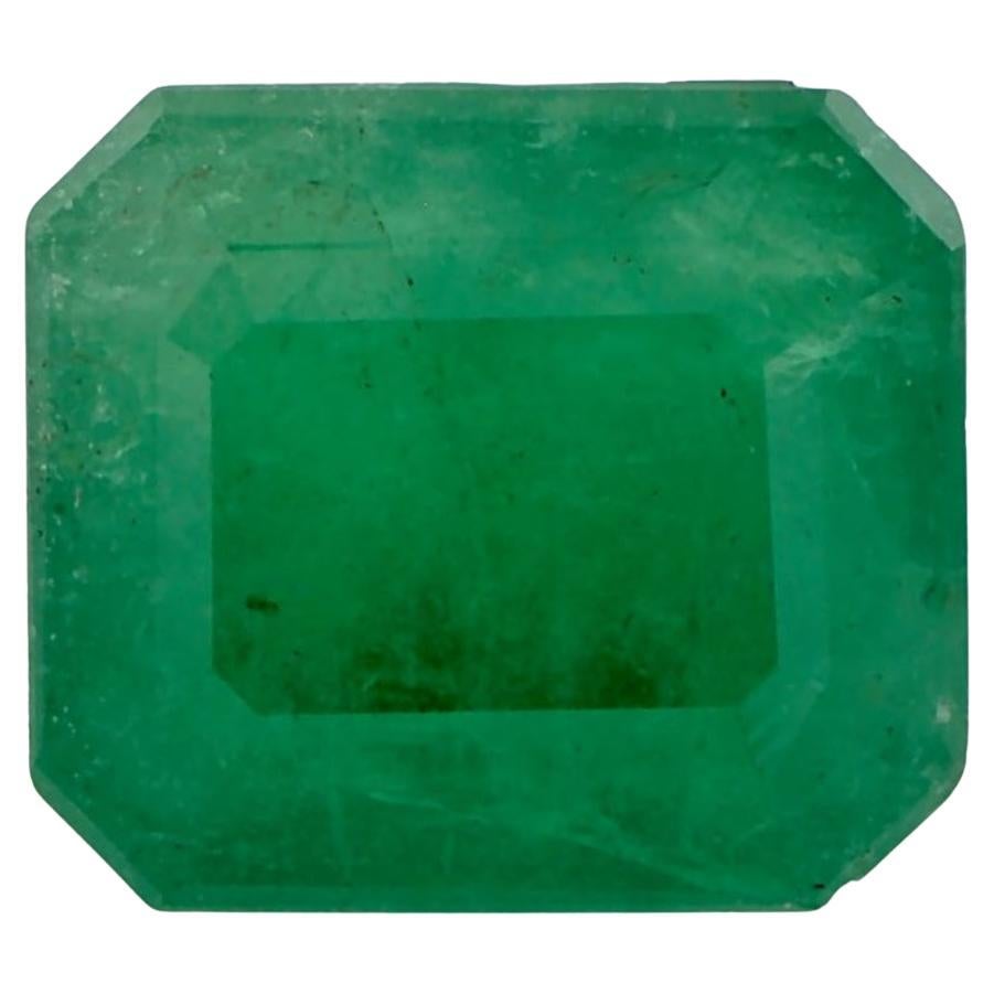 2.20 Ct Emerald Octagon Cut Loose Gemstone