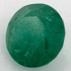 2.20 Ct Emerald Round Loose Gemstone