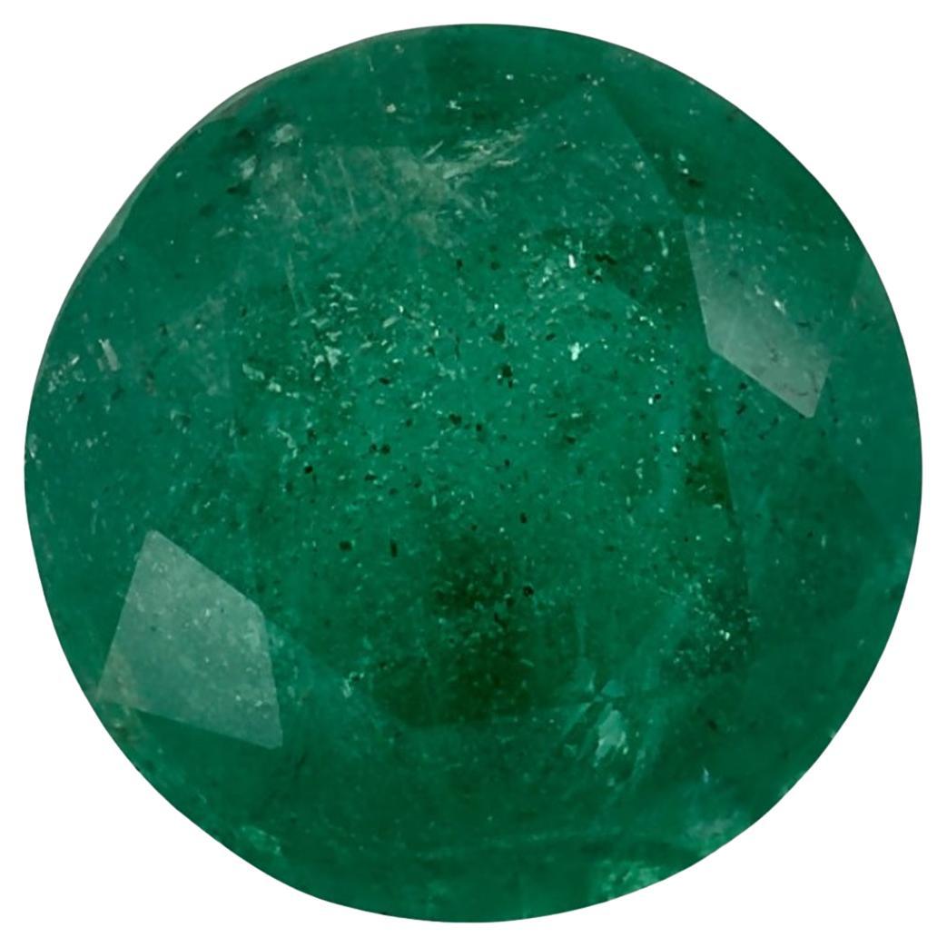 2.20 Ct Emerald Round Loose Gemstone