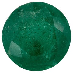 2.20 Ct Emerald Round Loose Gemstone