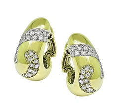 2.20ct Diamond 14k Yellow Gold Earrings