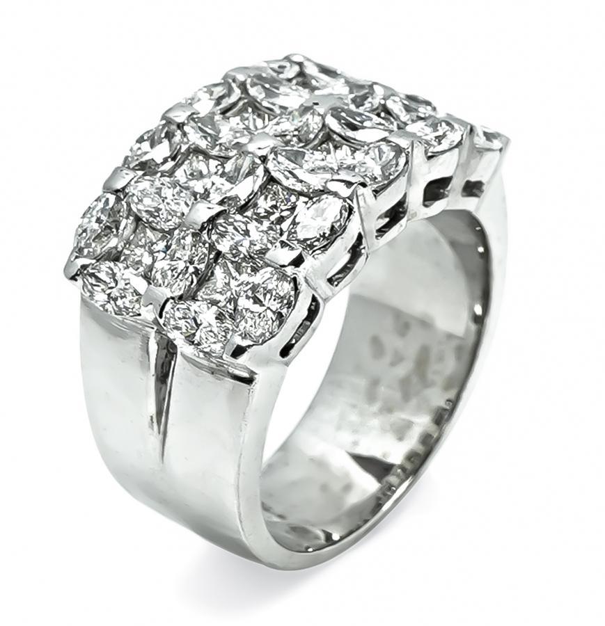 Taille Marquise Bague en or à 2,20 ct de diamant en vente