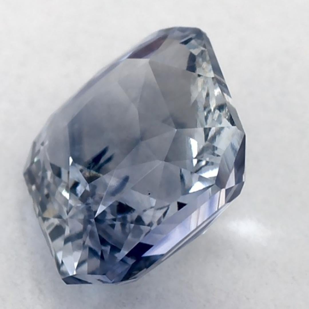 Donna 2.21 carati di zaffiro blu ottagonale sfuso in vendita