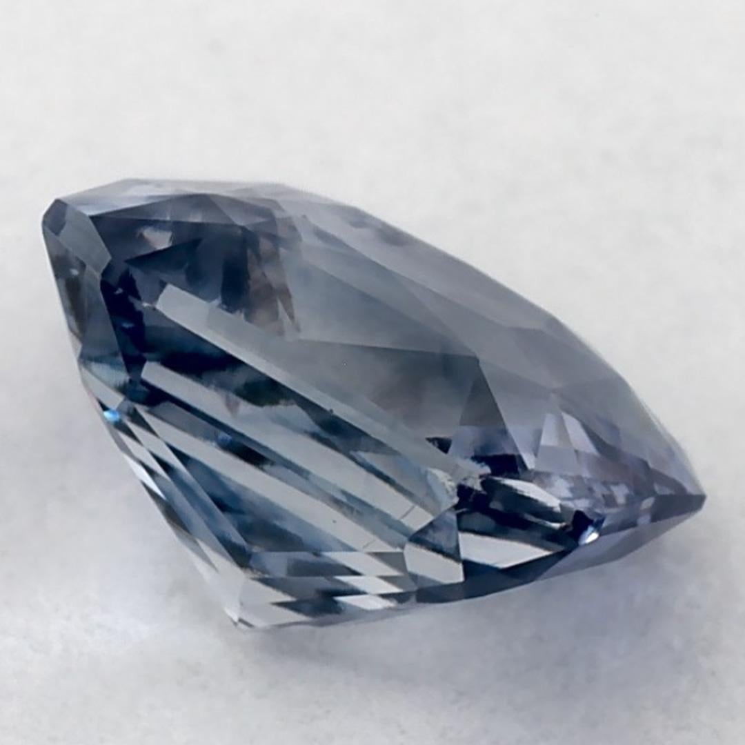 2.21 carati di zaffiro blu ottagonale sfuso in vendita 1