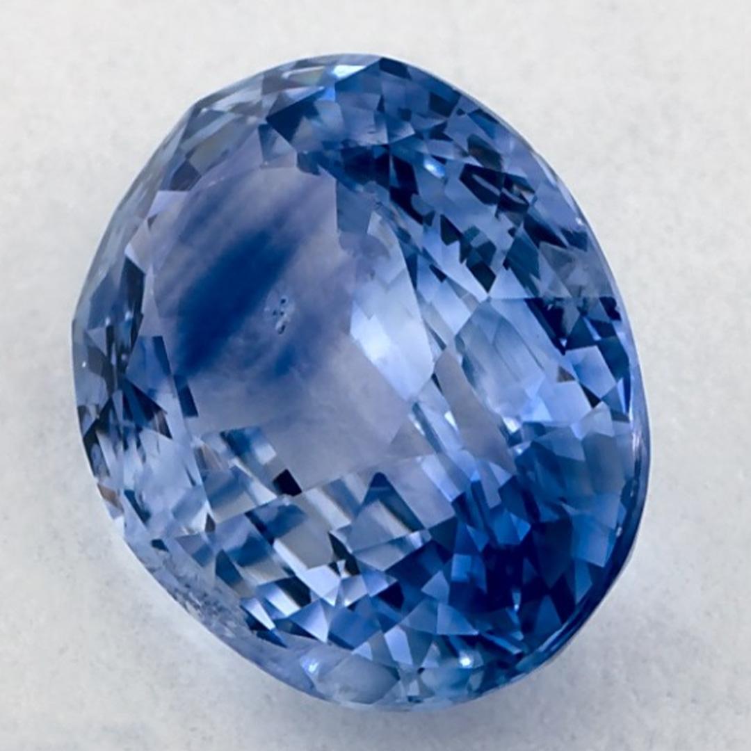 Oval Cut 2.21 Ct Blue Sapphire Oval Loose Gemstone For Sale