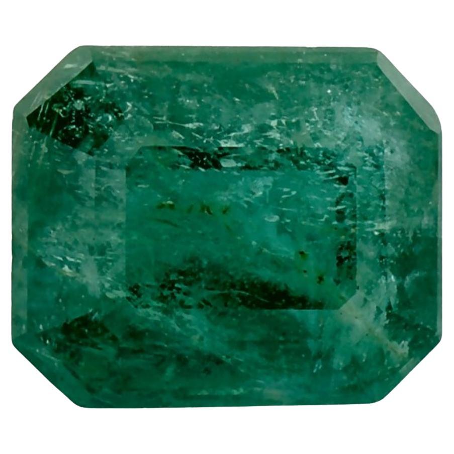 2.21 Ct Emerald Octagon Cut Loose Gemstone