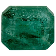 2.21 Ct Emerald Octagon Cut Loose Gemstone