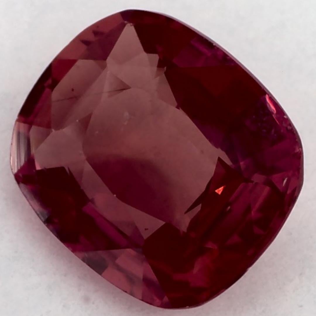 2,21 carati di zaffiro rosa a cuscino, gemma sciolta In condizioni Nuovo in vendita a Fort Lee, NJ