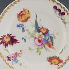 22121706 Swansea Porcelain Dessert Plate By Henry Morris, c1816