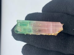 22,17 grammi di tormalina bicolore da Kunar, Afghanistan