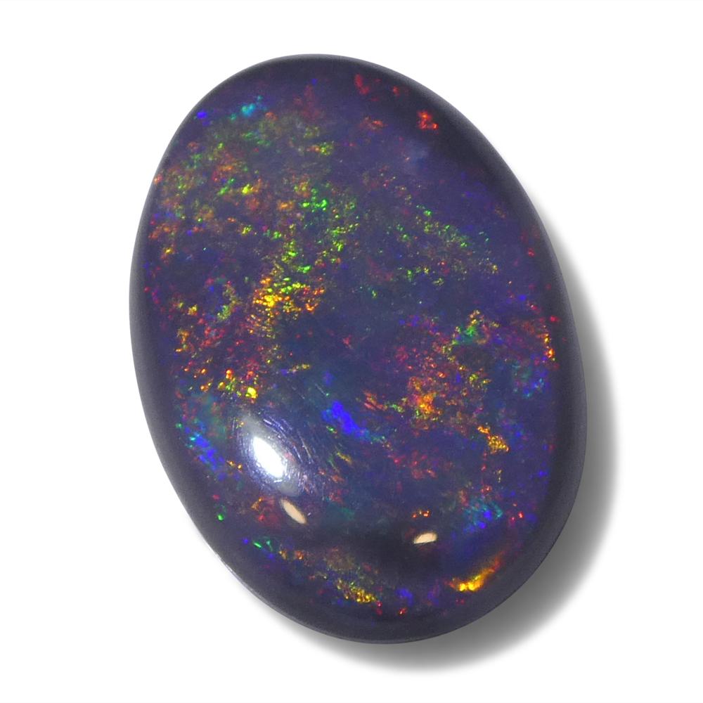 Opale grigio ovale cabochon 2.21ct dall'Australia in vendita 1