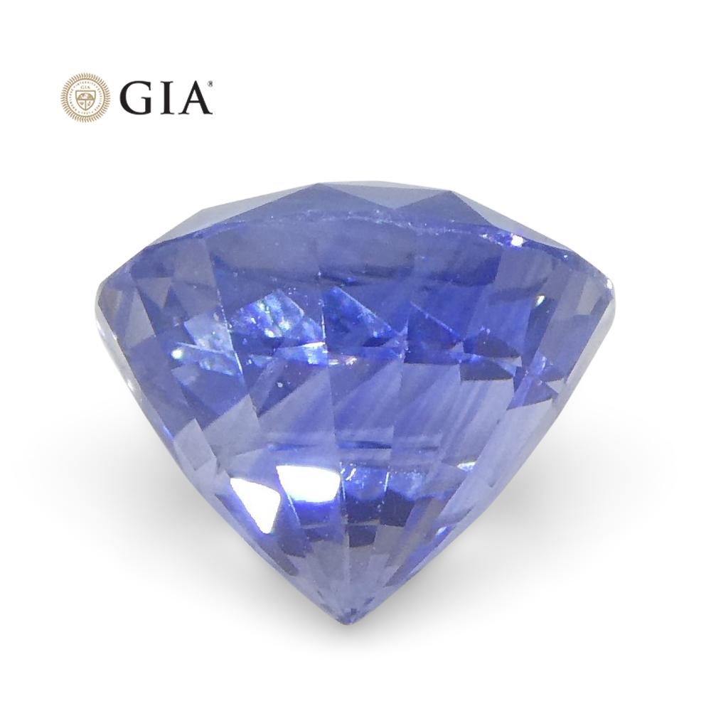 2.21ct Round Blue Sapphire GIA Certified Sri Lanka For Sale 4