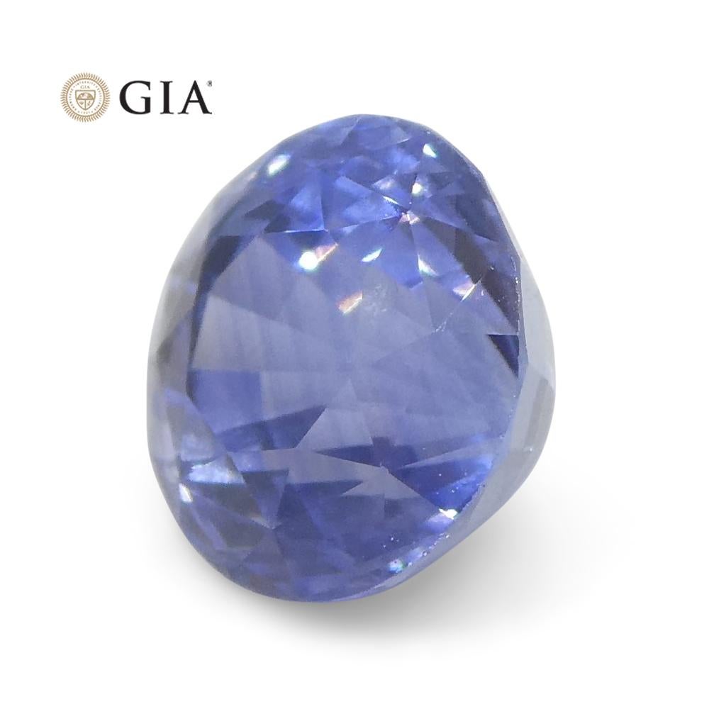 2.21ct Round Blue Sapphire GIA Certified Sri Lanka For Sale 6