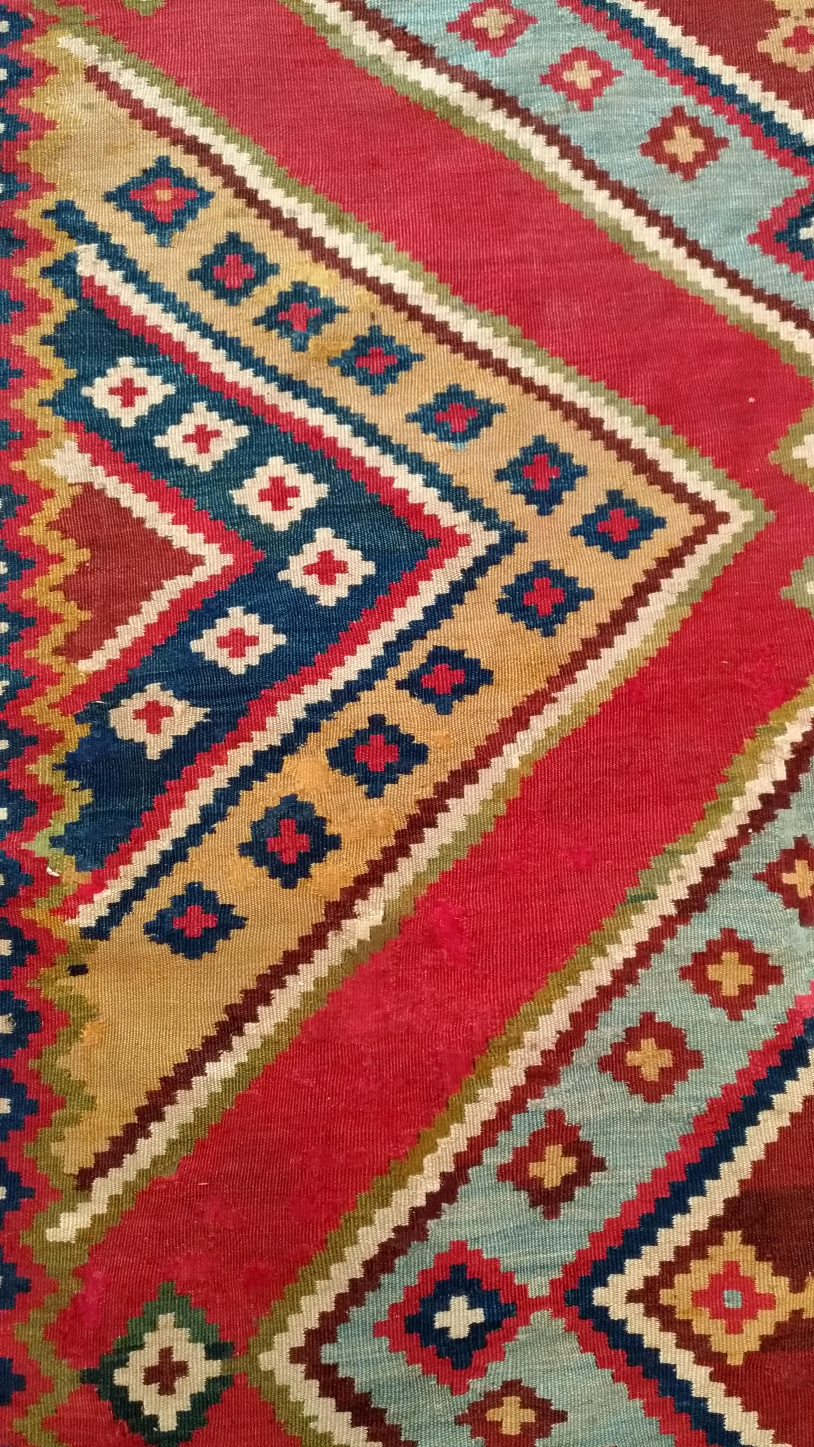  19th Century Oriental Kilim - N° 222 In Excellent Condition For Sale In Paris, FR