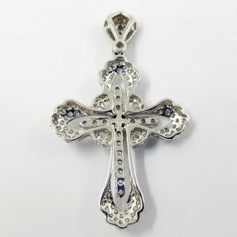 2 22 Carat Large Diamond Cross Pendant For At 1stdibs - Large Diamond Cross Pendant 2 22 Carat Large Diamond Cross Pendant For At 1stdibs - Large Diamond Cross Pendant