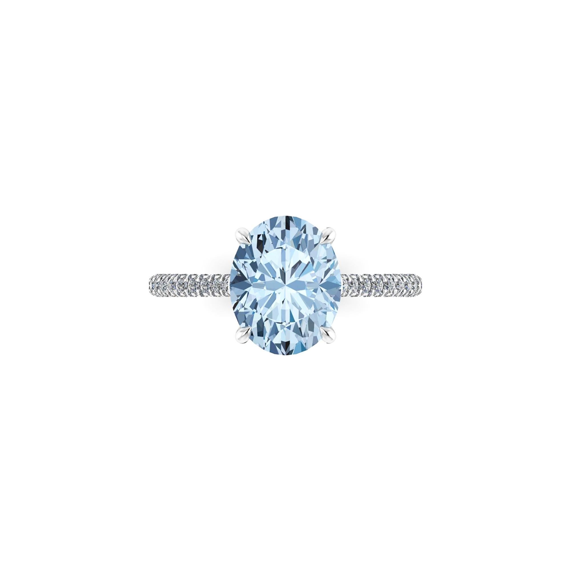 2.5 carat blue diamond